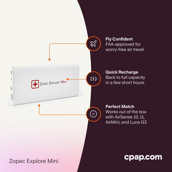 Zopec Explore Mini CPAP Battery Online Sale