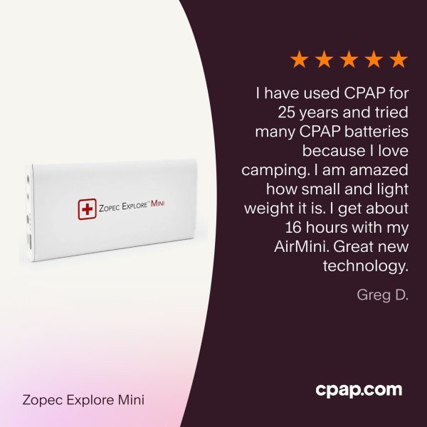 Zopec Explore Mini CPAP Battery Online Sale