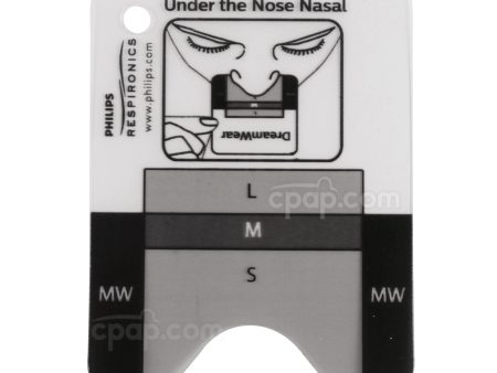 Sizing Gauge for DreamWear Nasal CPAP Mask Fashion