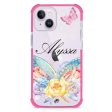 Butterfly and Abloom Rose iPhone 14 Ultra Shockproof Case Online Sale