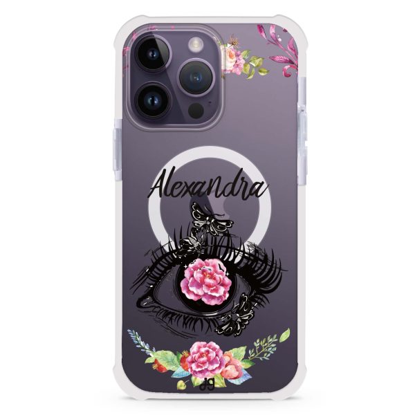 Flower in Eye iPhone 12 Pro Max MagSafe Compatible Ultra Shockproof Case Online