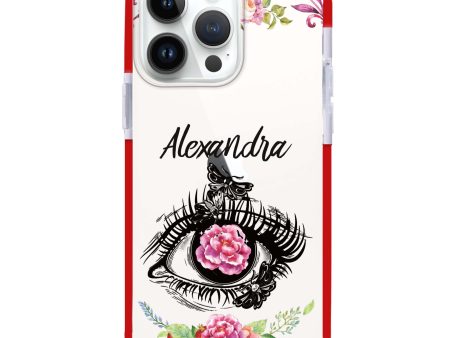 Flower in Eye iPhone 12 Pro Ultra Shockproof Case Fashion