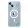 #15-0343 Greenery II iPhone 14 MagSafe Compatible Ultra Clear Case Fashion