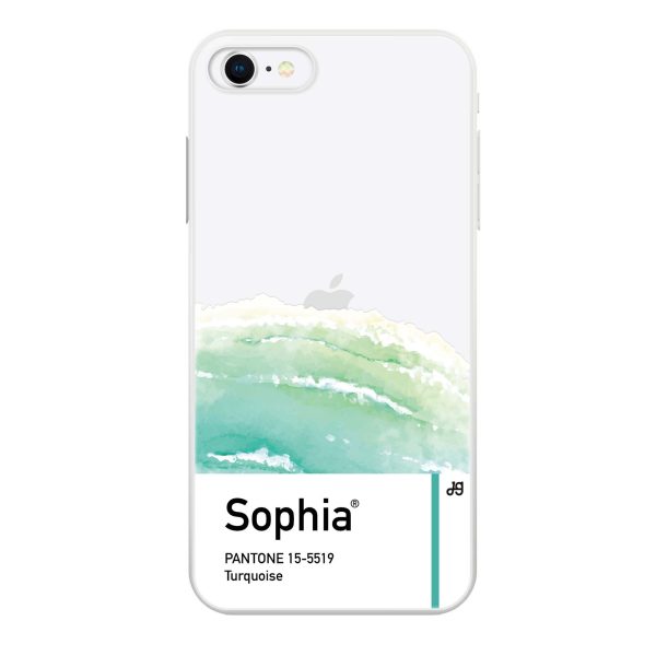 #15-5519 Turquoise I iPhone SE Ultra Clear Case Sale