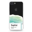 #15-5519 Turquoise I iPhone 8 Plus Ultra Clear Case Fashion