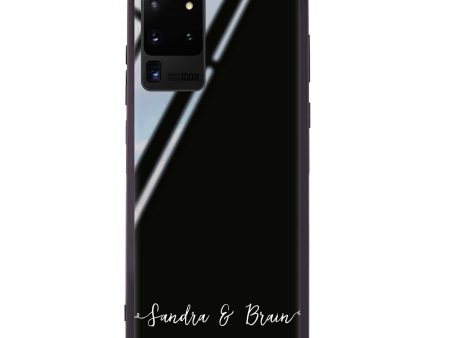 You & Me & Our Date Samsung S20 Ultra Glass Case Cheap