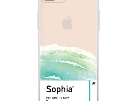 #15-5519 Turquoise I iPhone 8 Ultra Clear Case For Sale