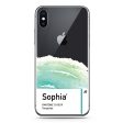 #15-5519 Turquoise I iPhone X Ultra Clear Case For Cheap