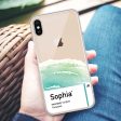 #15-5519 Turquoise I iPhone X Ultra Clear Case For Cheap