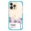 #18-3943 Blue Iris I iPhone 13 Pro Max Ultra Shockproof Case Cheap