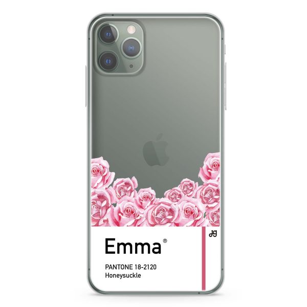 #18-2120 Honeysuckle I iPhone 11 Pro Max Ultra Clear Case Discount