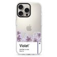 #18-3943 Blue Iris I iPhone Ultra Clear Case For Sale