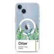 #15-0343 Greenery I iPhone 14 MagSafe Compatible Ultra Clear Case Online now