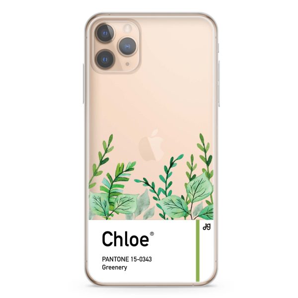 #15-0343 Greenery I iPhone 11 Pro Max Ultra Clear Case Fashion