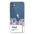 #18-3943 Blue Iris I iPhone 12 mini Ultra Clear Case Online now