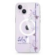 #18-3943 Blue Iris II iPhone 14 MagSafe Compatible Ultra Clear Case Online Sale