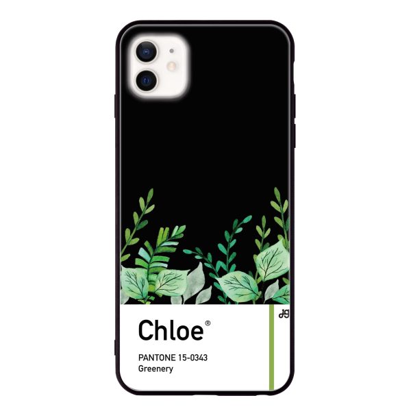 #15-0343 Greenery I iPhone 12 Glass Case Supply