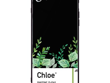 #15-0343 Greenery I iPhone SE Glass Case Cheap