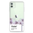 #18-3943 Blue Iris I iPhone 12 mini Ultra Clear Case Online now