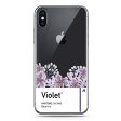 #18-3943 Blue Iris I iPhone X Ultra Clear Case Online now