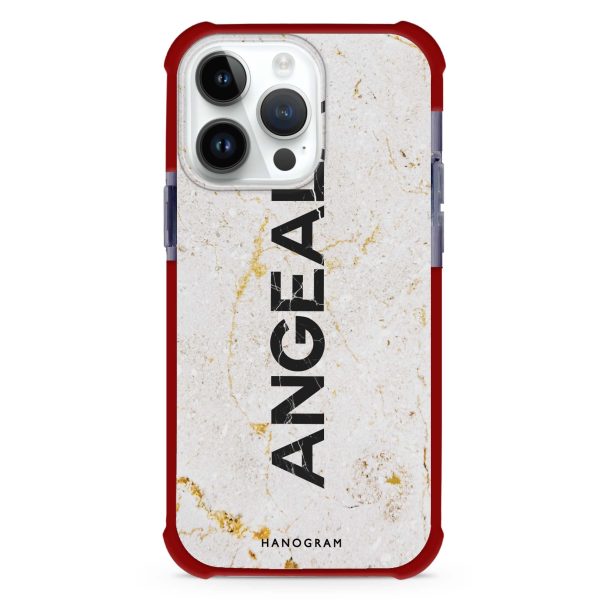 White Marble Ultra Shockproof Case For Discount