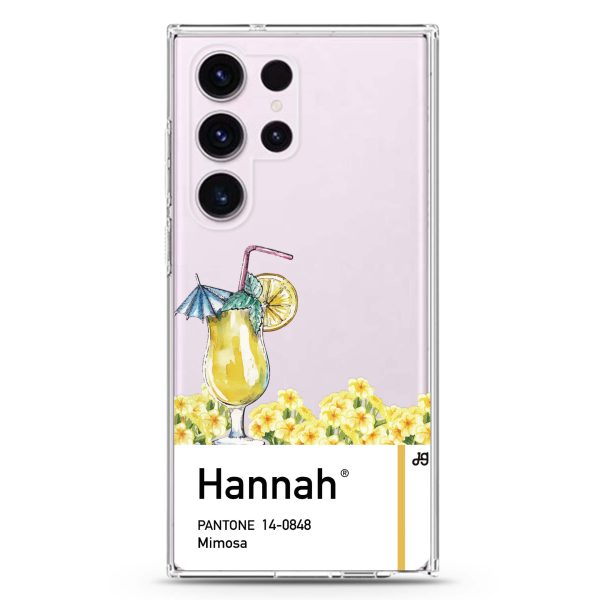 #14-0848 Mimosa I Samsung Galaxy Ultra Clear Case on Sale