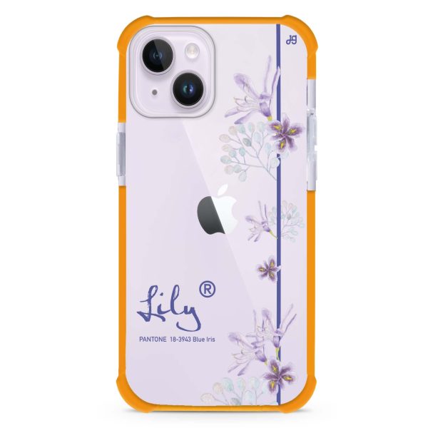 #18-3943 Blue Iris II iPhone 13 Ultra Shockproof Case For Sale