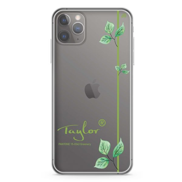 #15-0343 Greenery II iPhone 11 Pro Max Ultra Clear Case Fashion