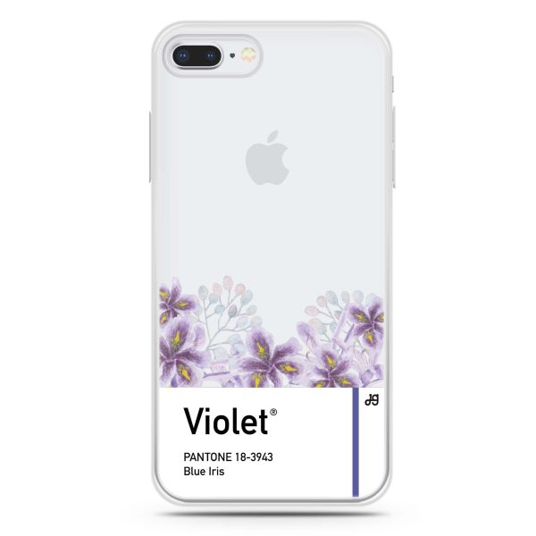 #18-3943 Blue Iris I iPhone 8 Ultra Clear Case Online Sale