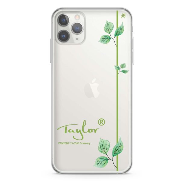 #15-0343 Greenery II iPhone 11 Pro Ultra Clear Case Fashion