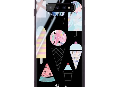 Artistic Ice cream I Samsung S10 Glass Case Hot on Sale