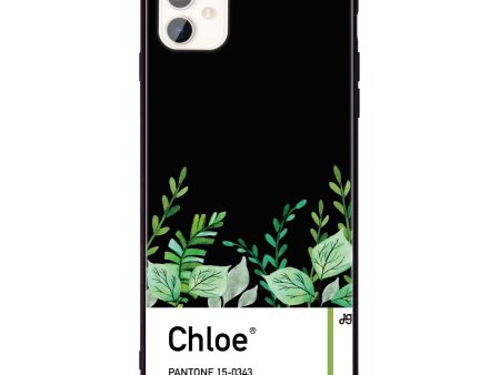 #15-0343 Greenery I iPhone 11 Glass Case Hot on Sale