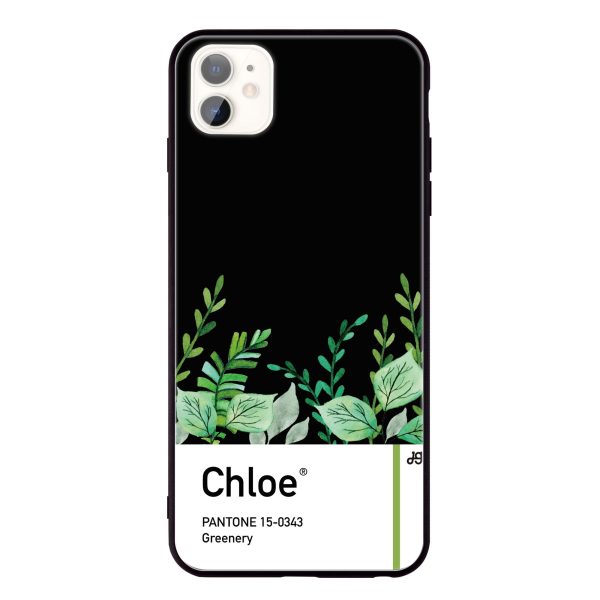 #15-0343 Greenery I iPhone 11 Glass Case Hot on Sale