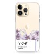 #18-3943 Blue Iris I iPhone 13 Pro Ultra Clear Case For Discount