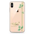 #15-0343 Greenery II iPhone XS Max Ultra Clear Case Fashion