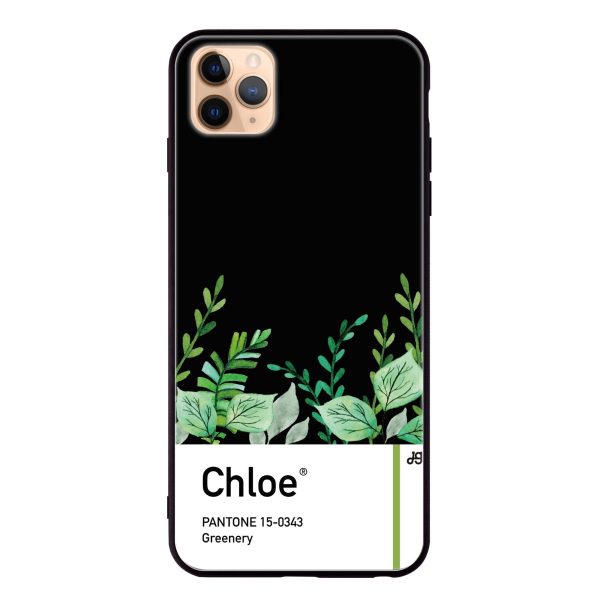 #15-0343 Greenery I iPhone 11 Pro Max Glass Case Online Sale