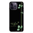 #15-0343 Greenery II iPhone 14 Pro Glass Case For Cheap