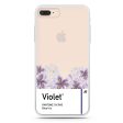 #18-3943 Blue Iris I iPhone 8 Ultra Clear Case Online Sale