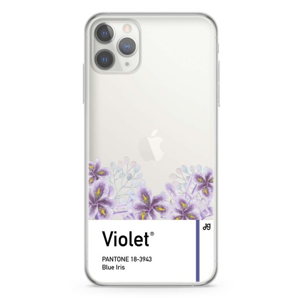 #18-3943 Blue Iris I iPhone 11 Pro Max Ultra Clear Case Online Sale