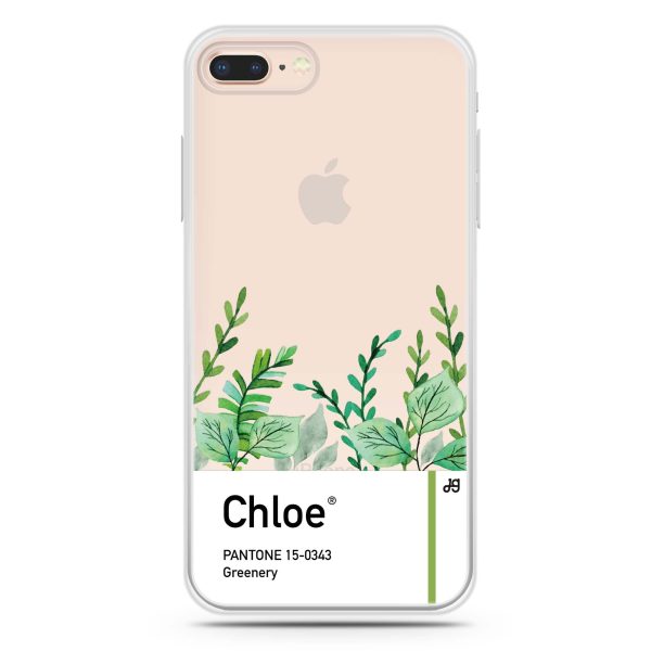 #15-0343 Greenery I iPhone 8 Ultra Clear Case Cheap