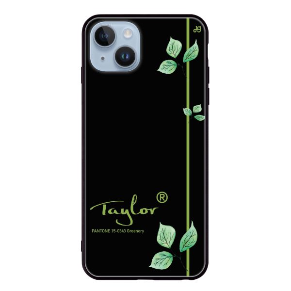 #15-0343 Greenery II iPhone 14 Glass Case For Discount