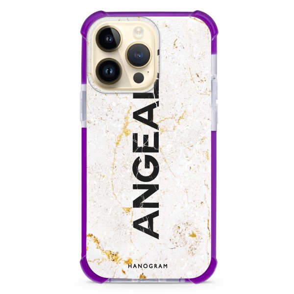 White Marble Ultra Shockproof Case For Discount