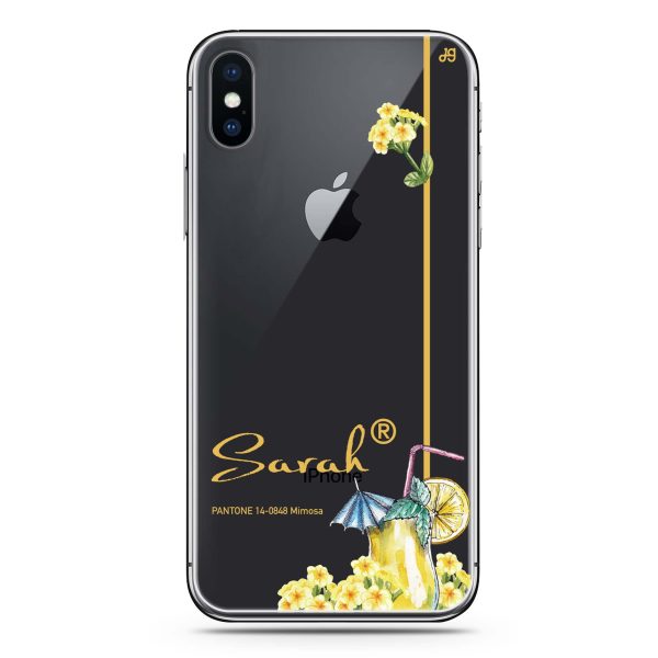 #14-0848 Mimosa II iPhone XS Max Ultra Clear Case Online now