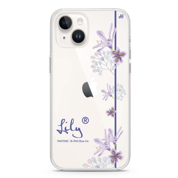 #18-3943 Blue Iris II iPhone 13 Mini Ultra Clear Case Online now