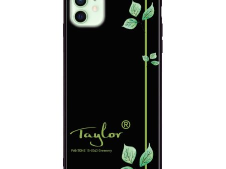 #15-0343 Greenery II iPhone 12 Glass Case Online Sale