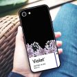 #18-3943 Blue Iris I iPhone SE Glass Case Online now