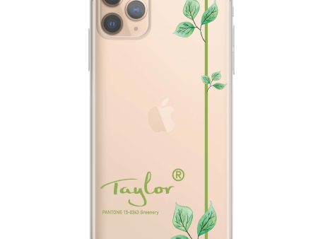 #15-0343 Greenery II iPhone 11 Pro Ultra Clear Case Fashion