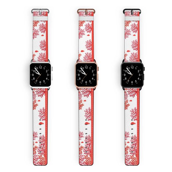 #16-1546 Living Coral APPLE WATCH BANDS Cheap