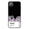 #18-3943 Blue Iris I iPhone 11 Glass Case Fashion