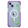 #15-0343 Greenery II iPhone 14 Plus MagSafe Compatible Ultra Shockproof Case Hot on Sale